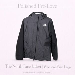 The North Face HyVent Winter Hooded Jacket Women’s Large Waterproof Insulated